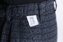 light blue total pattern trouser