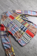 “Denim & Supply Ralph Lauren”patchwork shirt