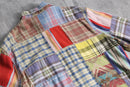 “Denim & Supply Ralph Lauren”patchwork shirt