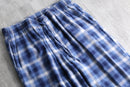 1990s ombre check cropped easy pants