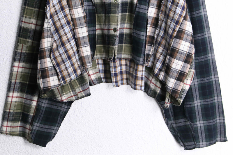 "Re:make" check docking hoodie