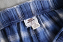 1990s ombre check cropped easy pants