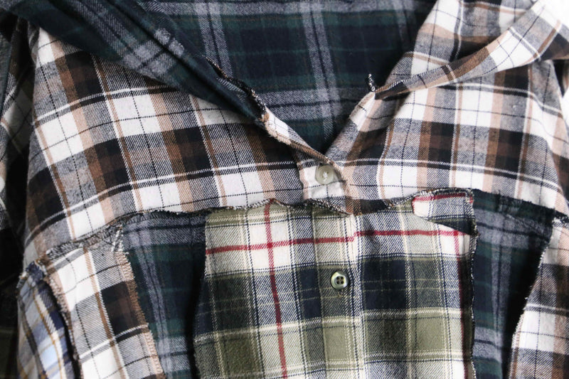 "Re:make" check docking hoodie