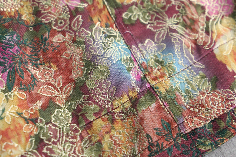 botanical design aurora color  tracker jacket