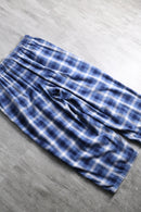 1990s ombre check cropped easy pants