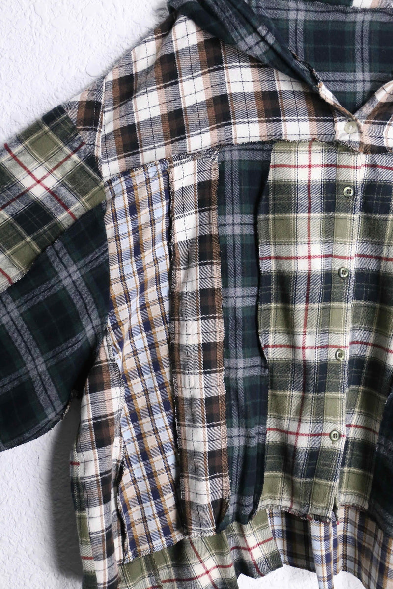 "Re:make" check docking hoodie