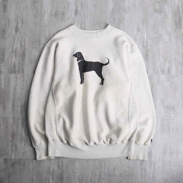 “The Black Dog” print design sweat