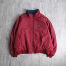 “L.L Bean”muted red zip jaket