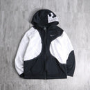 "Re:make" lace track hoodie