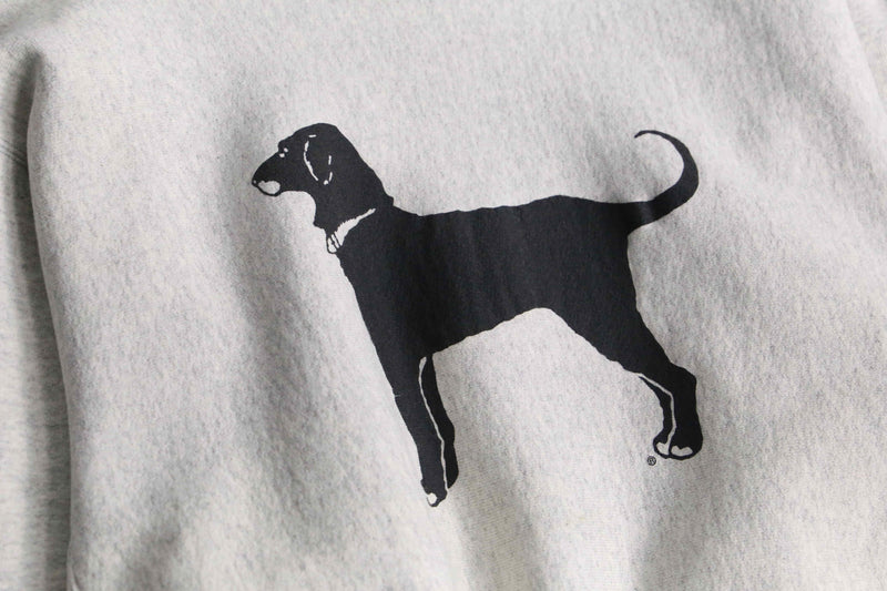 “The Black Dog” print design sweat