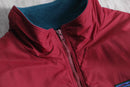 “L.L Bean”muted red zip jaket