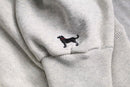 “The Black Dog” print design sweat