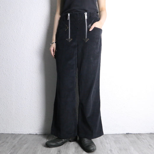 70-80's w. germany black corduroy logger pants