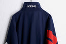 "adibas" nylon design track zip jacket