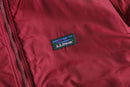 “L.L Bean”muted red zip jaket