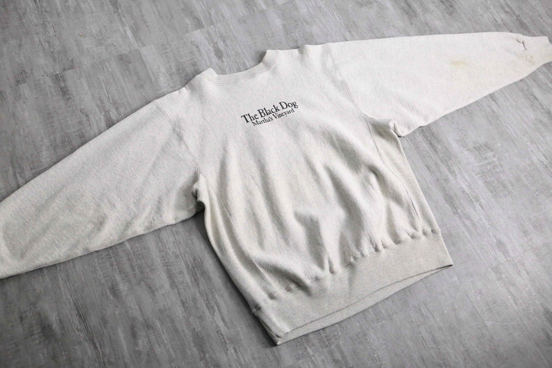 “The Black Dog” print design sweat