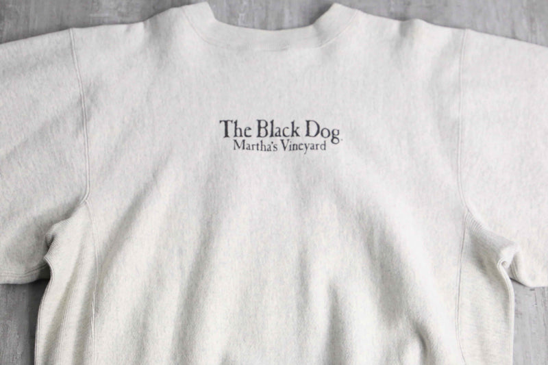 “The Black Dog” print design sweat