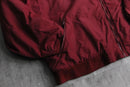 “L.L Bean”muted red zip jaket