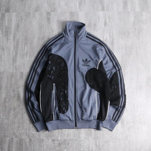 "Re:make" lace track jacket