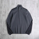 “BANANA REPUBLIC” snap button high neck knit