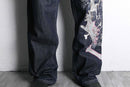 embroidery design baggy denim
