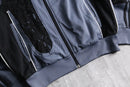 "Re:make" lace track jacket