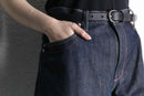 embroidery design baggy denim