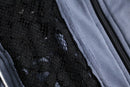 "Re:make" lace track jacket