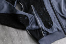 "Re:make" lace track jacket