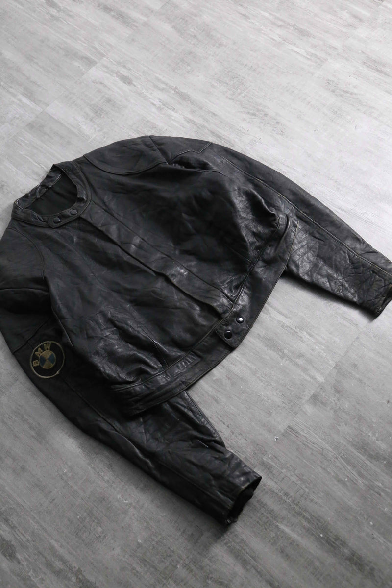 1960-70s vintage BMW single riders leather jacket