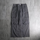 2000s wide cotton cargo pants