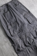2000s wide cotton cargo pants