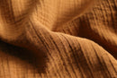 camel washed pleated wide pants