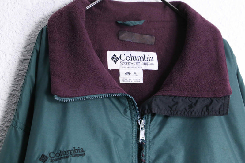 "Colombia" liner fleece nylon jacket