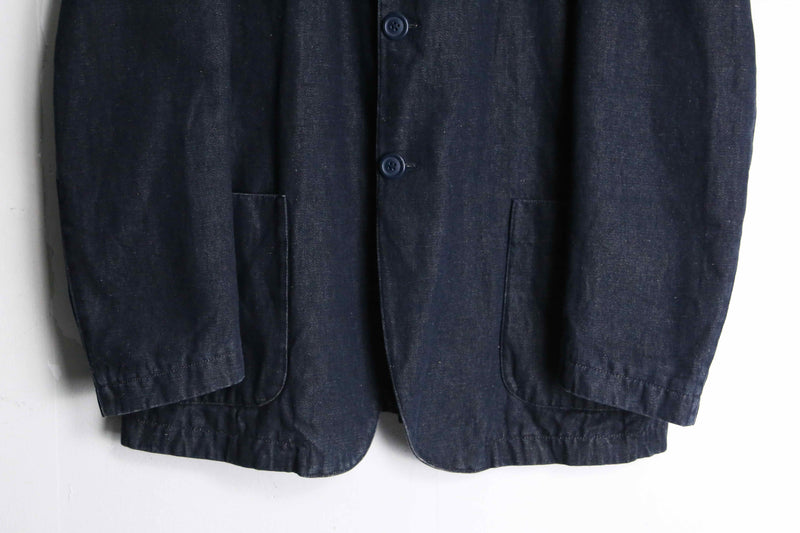 ”ARMANI JEANS” dark indigo color easy tailored jacket