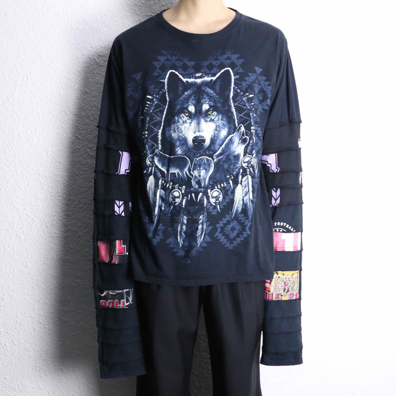 "Re:make" design long sleeve Tee