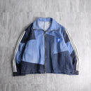 "Re:make" denim track blouson