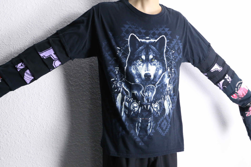 "Re:make" design long sleeve Tee