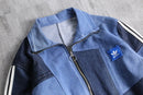 "Re:make" denim track blouson