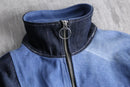 "Re:make" denim track blouson