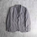 micto pattern single breast tailored jacket