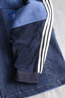 "Re:make" denim track blouson