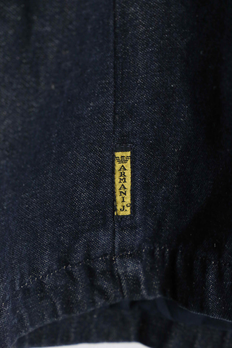 ”ARMANI JEANS” dark indigo color easy tailored jacket