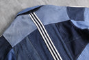 "Re:make" denim track blouson