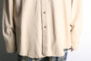 80's "Chaps Ralph Lauren" cotton twill over shirt