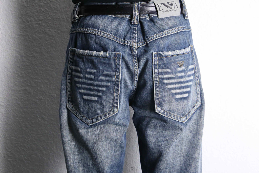 パンツ 90s archive EMPORIO ARMANI fade denim Emporio Armani