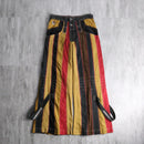 “stuka”multi color switch denim×corduroy rave pants