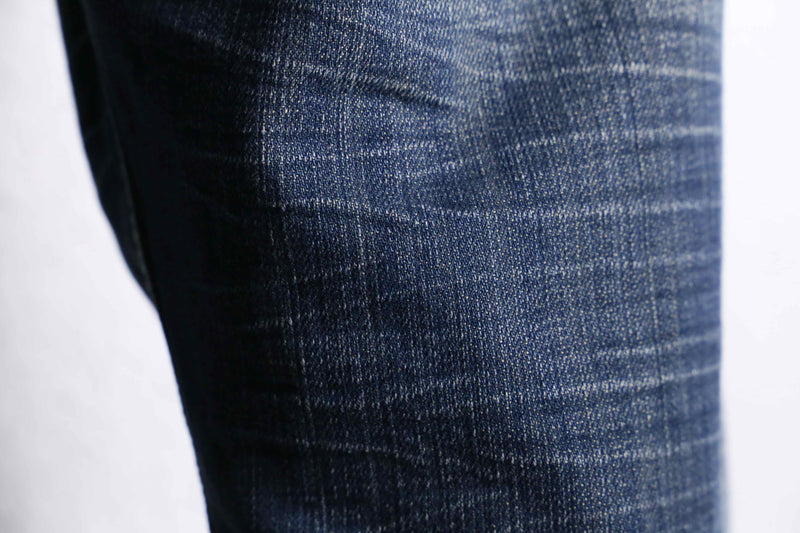 "Emporio Armani" hard fade straight denim pants