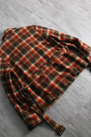 2000s Ralph Lauren melton wool belted pea coat