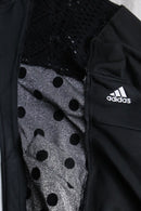 "Re:make" lace patchwork track jacket